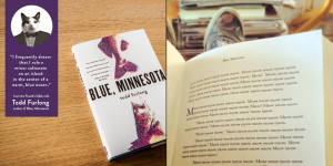 A look at Blue, Minnesota--a made-up book release from Powell's Books.