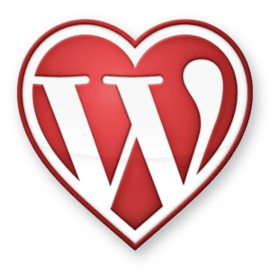 WordPress Heart Logo