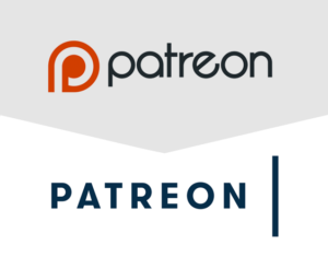 logo design - Patreon's new wordmark vs. their old wordmark