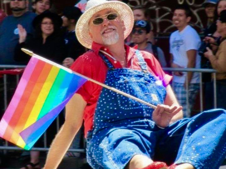 Gilbert Baker, creator of the Rainbow Pride Flag