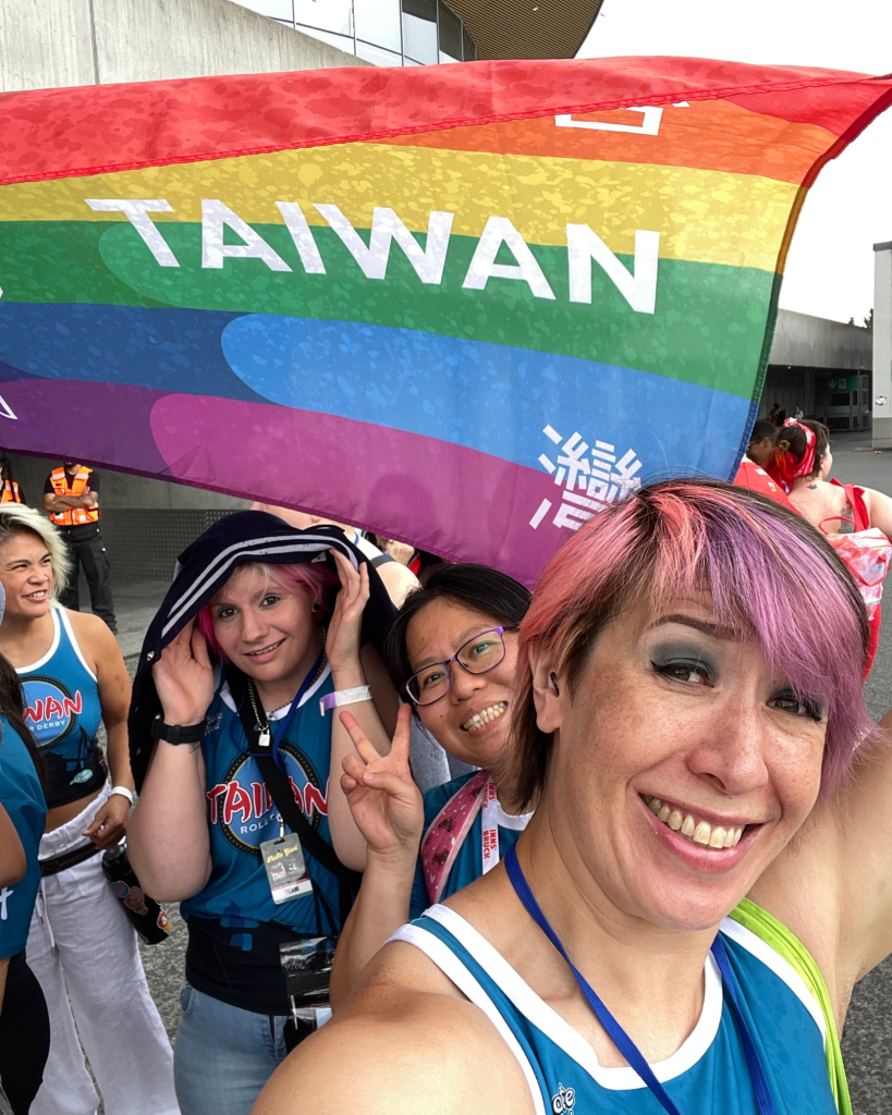 Hear about competing as Taiwan