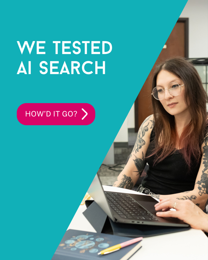 Does AI search find relevant results?